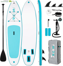 Funwater Inflatable Ultra-Light Stand up Paddle Board for All Skill Levels with