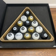 RARE Promotional Jack and Jones Christmas Decoration Set Pool Man Cave 