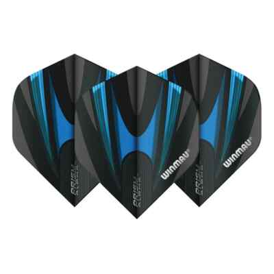 Winmau Flights Prism Alpha Black & Blue, Shape: Standard #2, extra Thick
