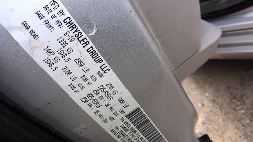 2008-2012 DODGE CARAVAN EVAPORATOR CANISTER TESTED WORKS GOOD OEM SE STX - Picture 10 of 12