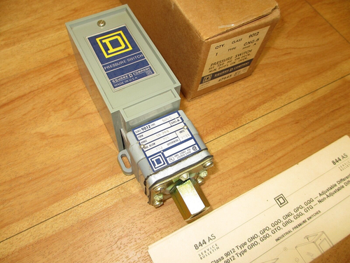 Square D 9012GNG-6 *NEW* Pressure Switch Industrial 9012 GNG-6 - Picture 3 of 7