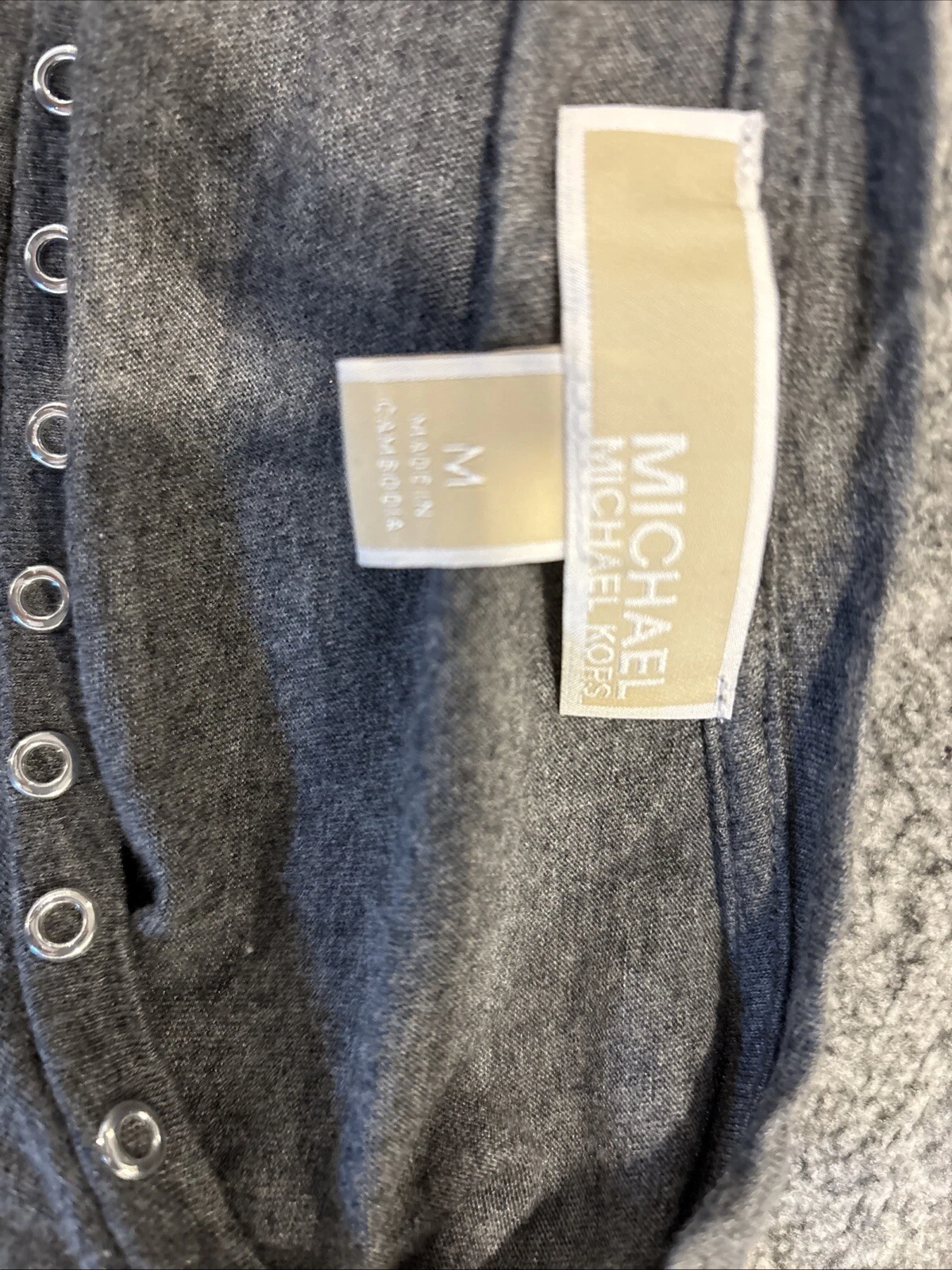 T shirt Michael Kors grigia potrebbe abito con spalle taglia M
