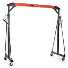 Titan Attachments Adjustable Gantry Crane, 1 Ton Capacity, Shop Lift Hoist