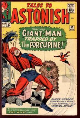 TALES TO ASTONISH #53 2.5 // JACK KIRBY COVER MARVEL COMICS 1964