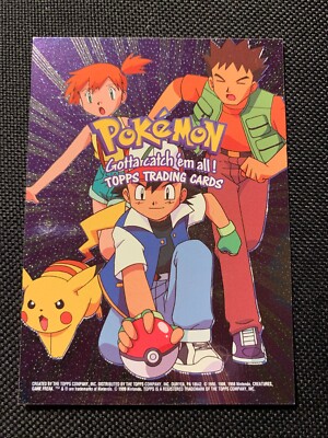 Topps Pokemon Trading Card Movie Animation Ed. Card List textured holfoil- black | eBay Topps Pokemon Trading Card Movie Animation Ed. Card List textured holfoil- black | eBay