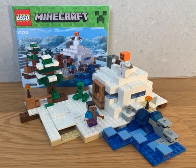 lego minecraft snow hideout