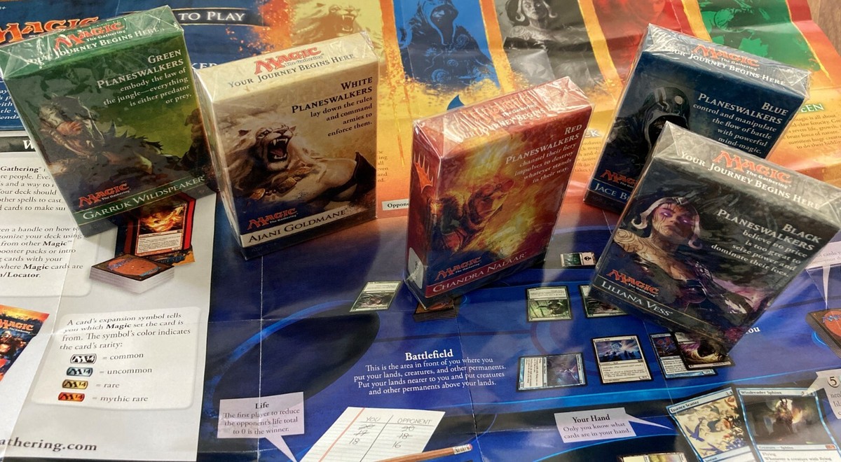 MAGIC The Gathering JPーMTG SAMPLE DECK MTG M14 Sample Decks (x5) Jace Garruk Ajani Chandra Liliana