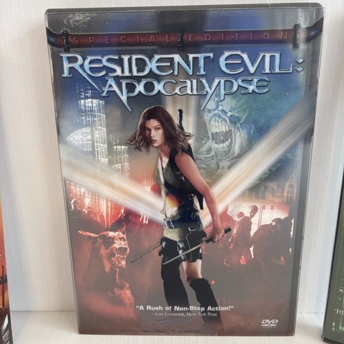 RESIDENT EVIL APOCALYPSE/EXTINCTION( DVD)-AFTERLIFE MOVIE(SEALED BLU-RAY) LOT - Picture 6 of 9