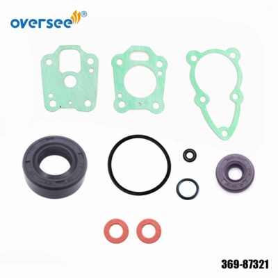 369-87321 Lower Unit Gasket Set For Tohatsu 4-5HP Hangkai 6HP Outboard 27-95220A