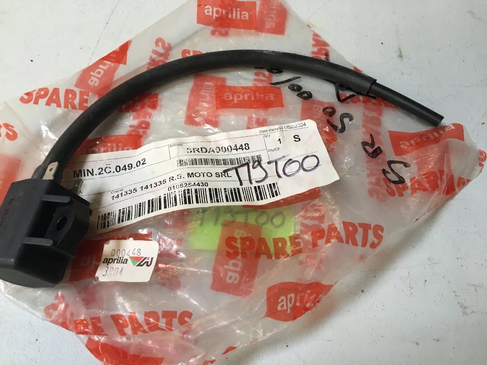 Bobine HT allumage Aprilia RS50 Ditech et carburateur pour modèles 2000 à 2004