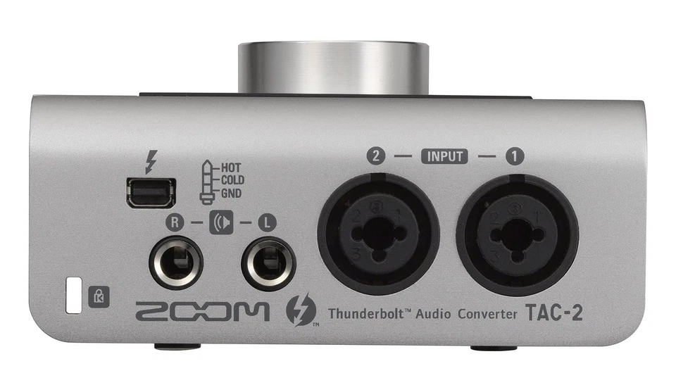 Zoom TAC-2 Thunderbolt Audio Interface USB XLR Silver - Image 3 of 4