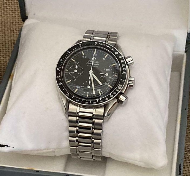 OMEGA Speedmaster White Men's Watch 
