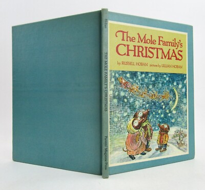 nicholson and nicholson【POLLY MOLE】 THE MOLE FAMILY'S CHRISTMAS Russell & Lillian Hoban 1969 HB