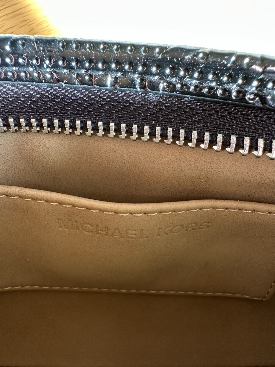 Michael Kors belt pouch/bag signature MK shiny black S/M  display picture 1