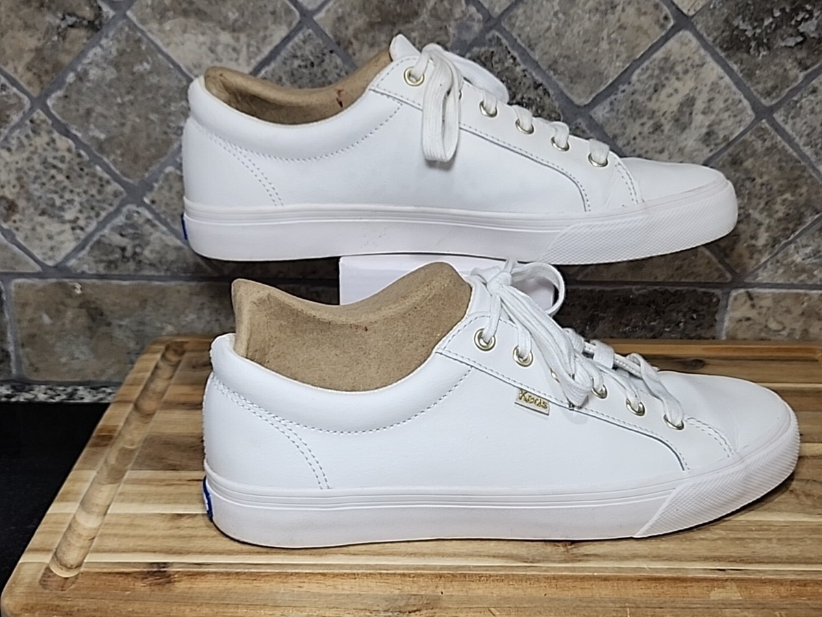 スニーカー KICK LOW-TOP LEATHER SNEAKERS Keds Shoes Womens 11 Jump Kick Casual Lace Up Sneakers