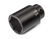 Tekton 1 inch Impact Socket 6 Point High Visibility Laser Marked Durable Design