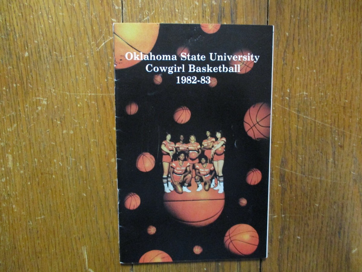 1982 Oklahoma State Women Basketball Guide(16 Sign/JUDY BUGHER