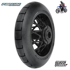 Pro-Line 1/4 Supermoto S3 Motorcycle Rear Tire MTD Blk (1) PROMOTO-MX PRO1022310