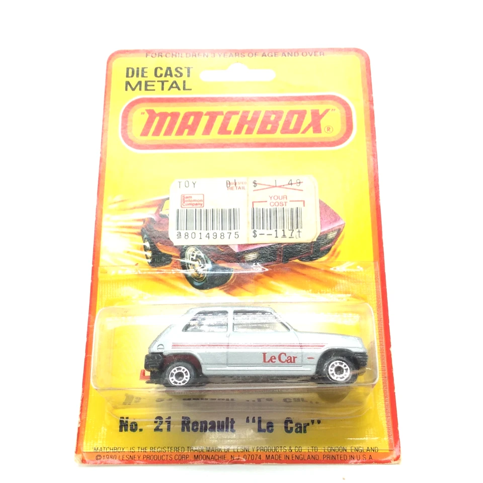 Matchbox #21 Renault 1980 "Le Car" Foto 2 de 4