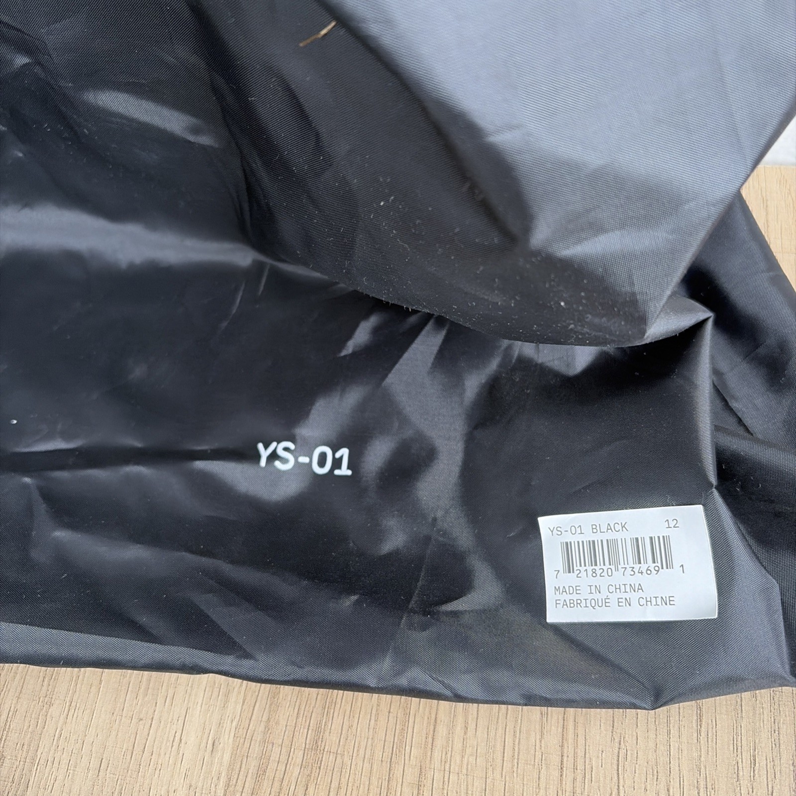 Yeezy Slides / YS-01 Black Size 12 Men's - In Dust Bag thumbnail 3