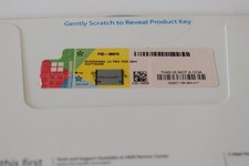 Windows Win 10 pro 32 bit installation DVD w/ Genuine License Product Key Sealed