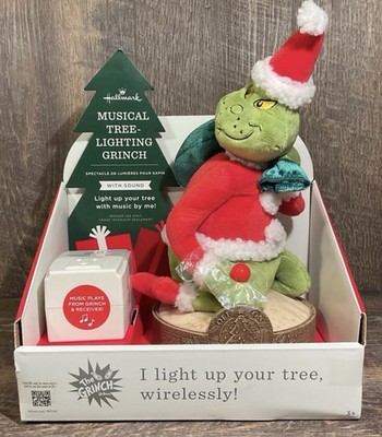 2024 Hallmark MUSICAL TREE-LIGHTING GRINCH ''How the Grinch Stole Christmas'' NIB