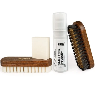 biped Schuhpflegeset für Veloursleder Standardset für Wildleder & Rauleder z2310 - Bild 1 von 4