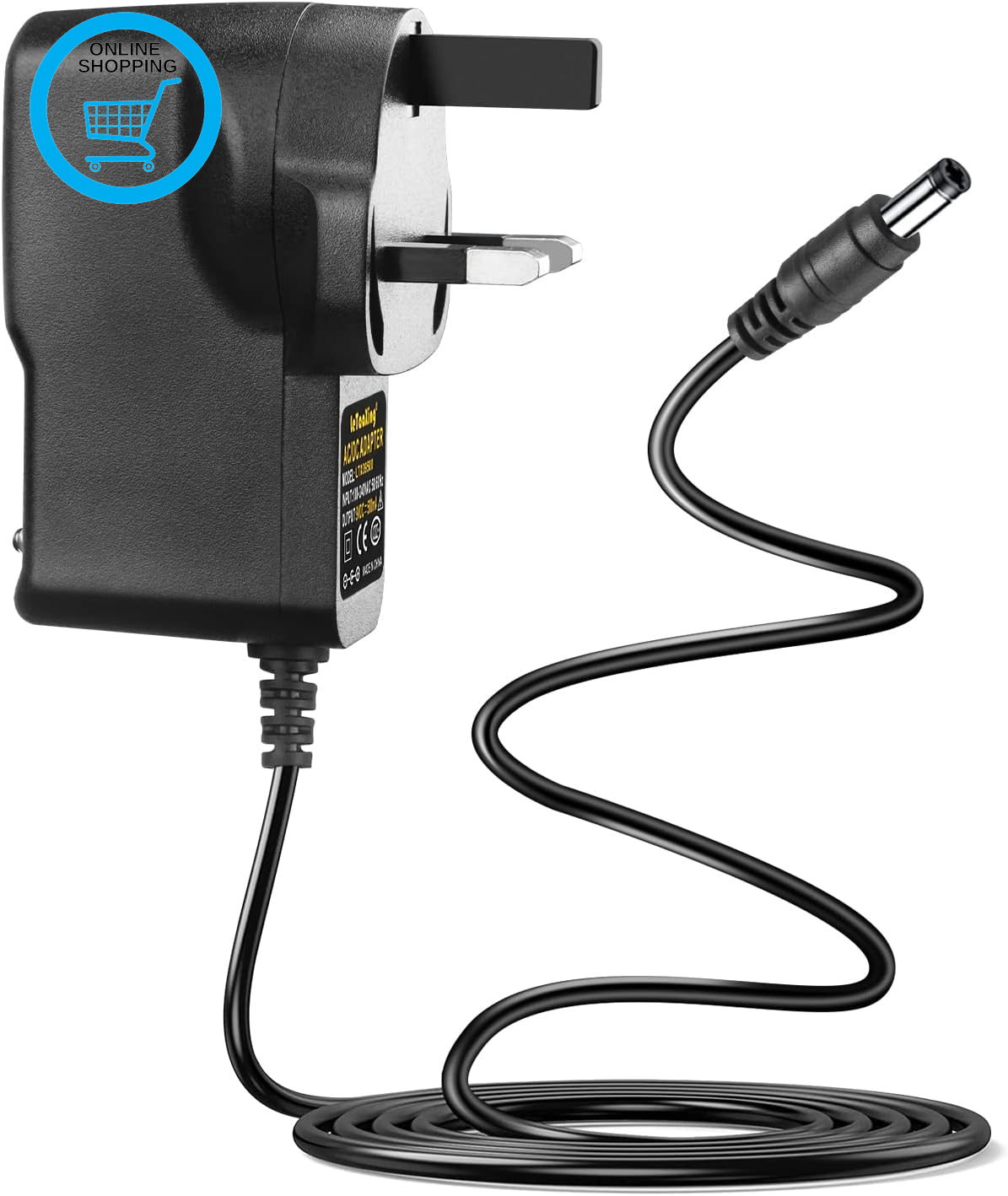 12V 500Ma Power Supply Adapter AC 100-240V to DC 12V 0.5A 6W Universal Driver Tr
