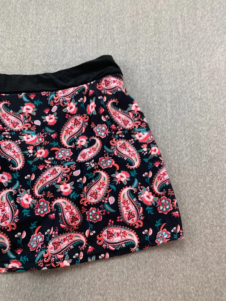 Tankini Swim Short Skort Traje de baño Pantalones para mujer 2XL Negro Rosa Sedoso Cachemira Foto 4 de 4