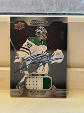 2023-24 UD Engrained Mahogany RPA Patch Matt Murray RC Auto /49 #153