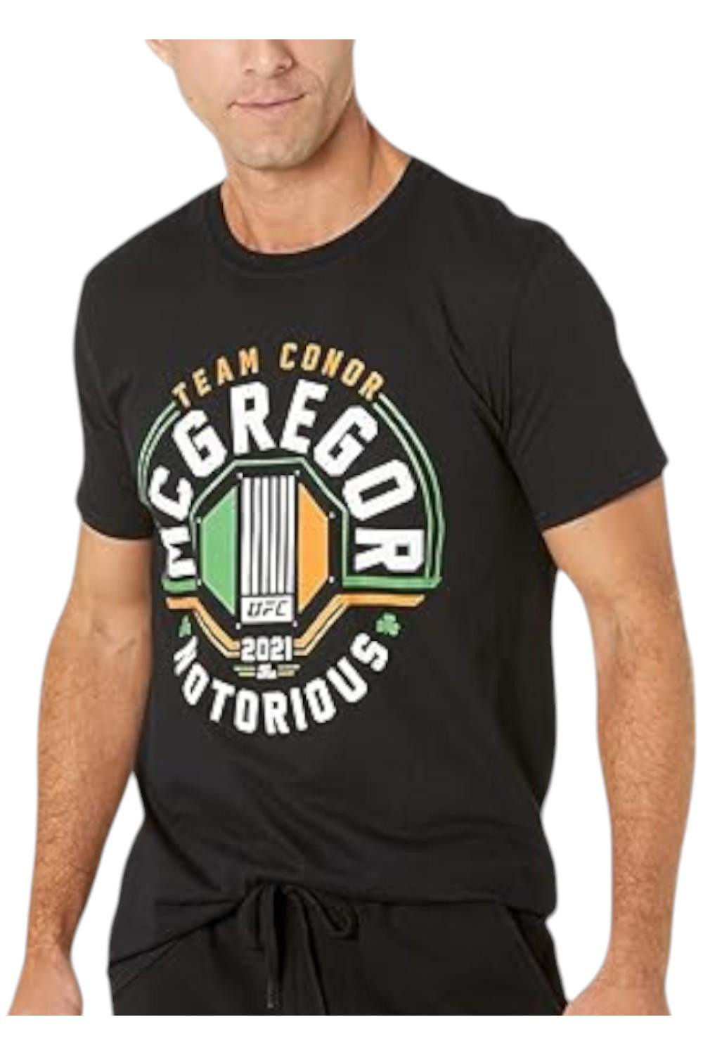Мужская футболка UFC Conor Mcgregor Arch черного цвета 3190₽