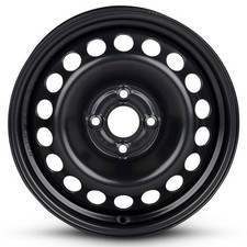 One 16 Inch Steel Black Steel Wheel For 2012-2015 Scion Iq 4x100 16x6.5 Ia3b One 16 Inch Steel Black Steel Wheel For 2012-2015 Scion Iq 4x100 16x6.5 Ia3b