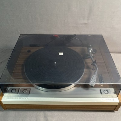 Craig Series 5000 Turntable Model 5102   Working Excellent Condition Japan