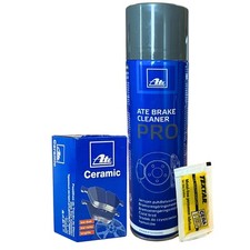ATE Bremsbeläge Ceramic Vorne + Reiniger + Paste für BMW 2 U06 X1 U11 MINI F66