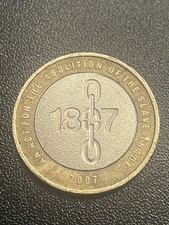 1807 ABOLITION OF SLAVERY COIN- RARE £2 POUND COIN GENUINE FREE UK SHIPPING 🇬🇧