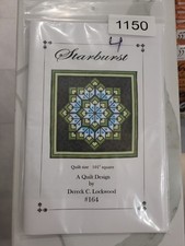 Starburst 101 X 101 Quilt Pattern By Dereck L...