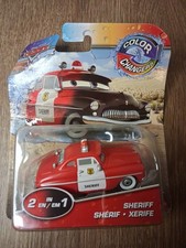 Disney Pixar Cars 2020 Color Changers Sheriff, GNY94
