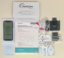 TechCare Tens Unit PLUS24 Muscle Stimulator Pulse Massager & Pads