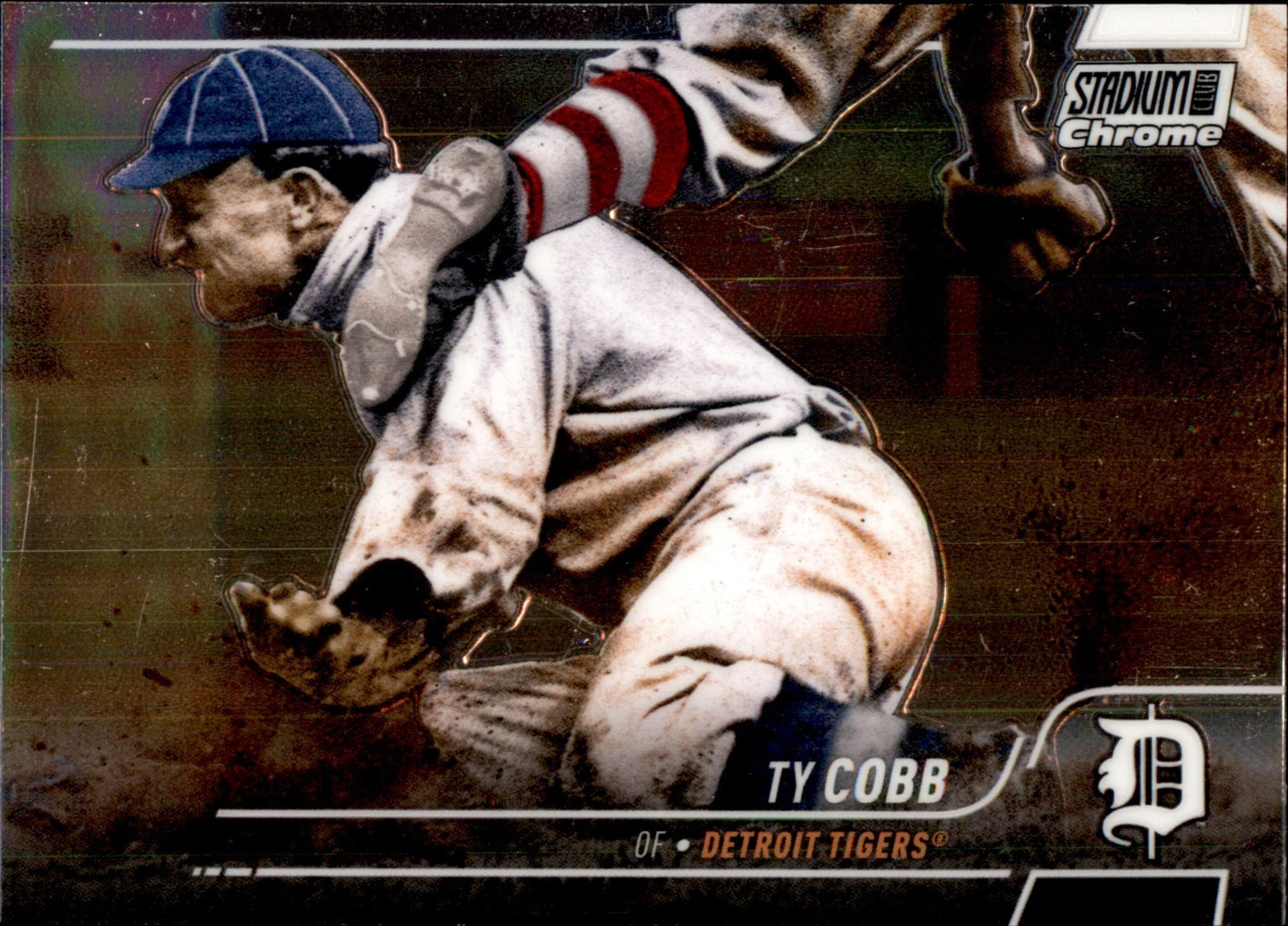 Ty Cobb #251 Baseball Cards 2022 Stadium Club Chrome trading card — raw and PSA graded price guide