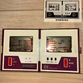 POKKA Nintendo Game & Watch Mario Bros. MW-56 Multi Screen with Box Tested