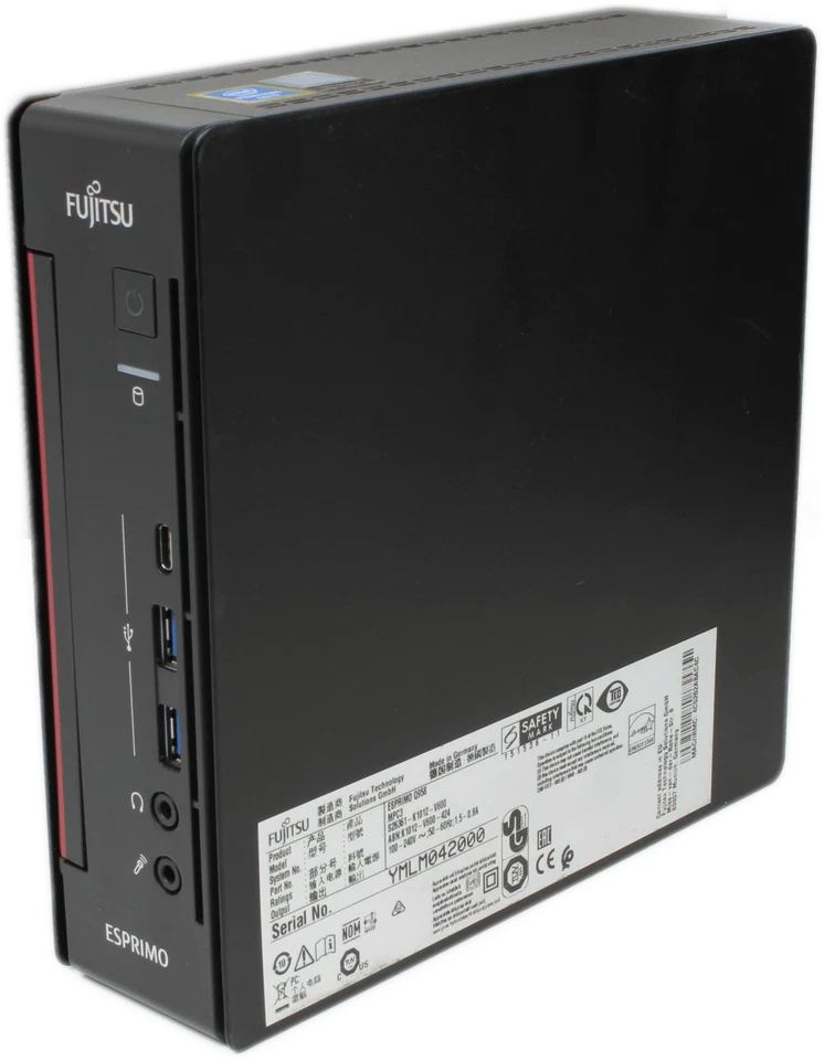 Fujitsu Esprimo Q958 i5-8400 8 GB DDR4 RAM 256GB 2,5" SSD Win11 | + Stromkabel - Bild 3 von 4