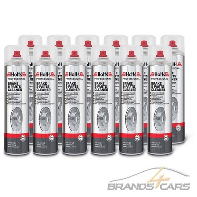 12x HOLTS BREMSENREINIGER 600ml TEILEREINIGER BREAK CLEANER QUICK DRY 51411730