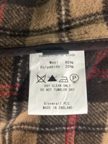 Gloverall Original Collection Camel Duffle Coat Wool Toggle Made England image 8