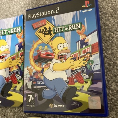 The Simpsons Hit & Run Playstation 2 PS2 sehr guter Zustand komplett 2003 Pal Sierra