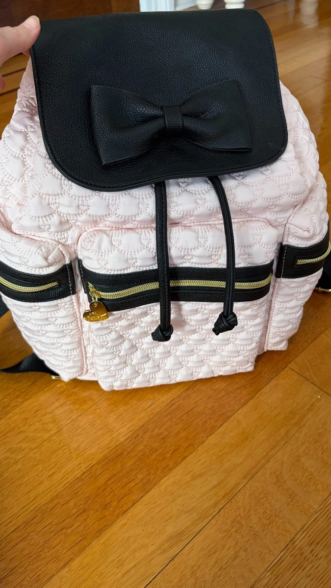 新品タグ付き☆ BETSEY JOHNSON 特大リュック　ポーチ付き Betsey Johnson Large Backpacks for Women for sale | eBay