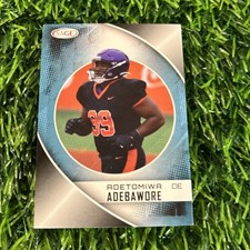 2023 SAGE High Series - Adetomiwa Adebawore #102 (RC) Northwestern F32