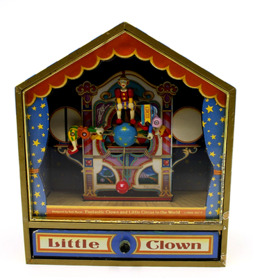 むらいこうじ　FANTASTIC CLOWN オルゴール　ミュージックボックス Koji Murai Clown Museum Musical Automaton “Fantastic Clown