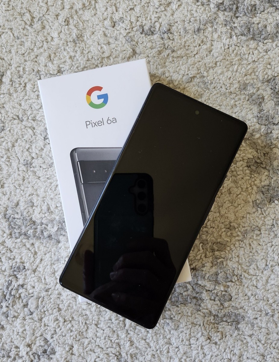 美品】Google Pixel 6a チャコール スマートフォン本体 Google Pixel