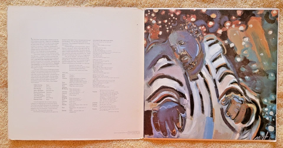 Joni Mitchell, Mingus, 1979 1st Asylum Stereo, 5E-505, VG++ to EX Foto 2 de 4