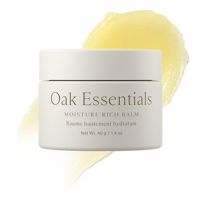 Oak Essentials Moisture Rich Face Balm Hydrating Balm-To-Oil Face Moisturizer